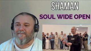 SHAMAN  SOUL WIDE OPEN  Душа нараспашку live without a microphone at Zaporozhye NPP REACTION [upl. by Airoled]