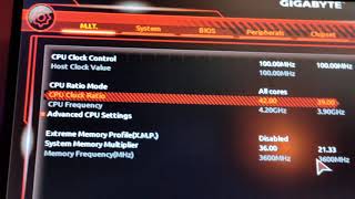 B450 Aorus M cpu overclock in 40 seconds [upl. by Tenneb514]