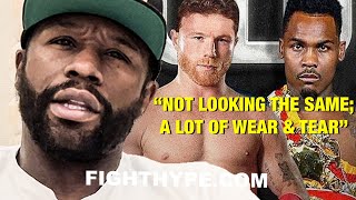 FLOYD MAYWEATHER WARNS CANELO ON JERMELL CHARLO quotOLD OVERNIGHTquot TRAP CONCERNED ABOUT quotWEAR amp TEARquot [upl. by Siubhan]