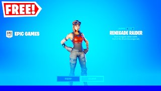 I Found A SECRET CODE To Unlock The RENEGADE RAIDER Skin How To Get Renegade Raider In Fortnite [upl. by Bernt534]