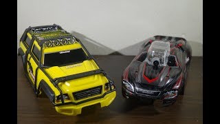 TRAXXAS COMPARISON SUMMIT VS EREVO VXL 116 BRUSHLESS [upl. by Ettesil]