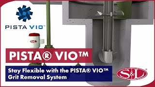 Stay Flexible with the PISTA® VIO™ Grit Removal System [upl. by Collete]