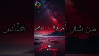 Surah AnNas سورة الناس Heart❤️Touching Recitation shorts youtube shortsvideo surah quran [upl. by Atinehc]