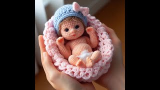 AMIGURUMI  BEBOTES Y CUNITAS DE MI IMAGINACION DISEÑADAS CON IA PARA CREADORAS Y SAQUES IDEAS [upl. by Husain]