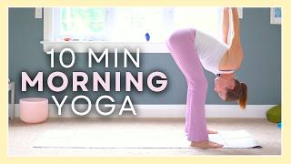 10 min Morning Yoga for Neck amp Shoulder Relief [upl. by Gottlieb]