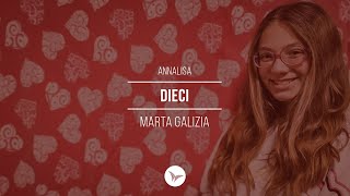 DIECI ANNALISA  cover Marta Galizia [upl. by Linis542]