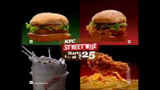 KFC India Streetwise Menu TV Commercial 2011 [upl. by Artenahs468]