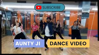 AUNTY JI  Dance Video  Ashish Singh  Choreography [upl. by Bradeord]