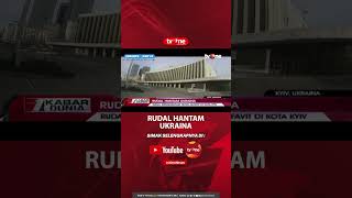 Rudal Menghantam Hotel Alfavit di Kota Kyiv shorts tvone [upl. by Kcirej]