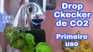 Kit de drop checker de CO2  primeira utilização [upl. by Annohsal]