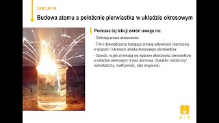 Chemia  klasa 7  Budowa atomu a położenie pierwiastka w układzie okresowym [upl. by Veronique]