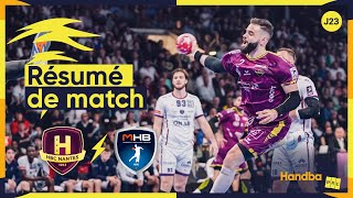 HANDBALL  Nantes vs Montpellier  Le résumé du match [upl. by Inttirb394]