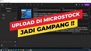 CARA MUDAH UPLOAD DI BERBAGAI SITUS MICROSTOCK MENGGUNAKAN XPIKS 2023 [upl. by Enelyahs]