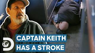 Keith Colburn Has A Stroke On The Wizard In The Middle Of A Storm  Deadliest Catch [upl. by Ilatan653]