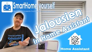 Jalousien mit Shelly 25 oder Sonoff Touch in Home Assistant einbinden  ESPHome [upl. by Ecilegna]