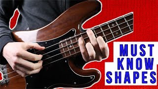 Bass Chords 4 String Players Guide  Shapes You MUST Know [upl. by Allie747]