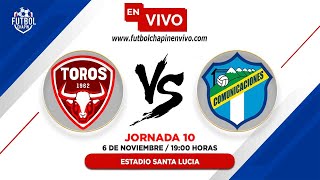 🔴 Malacateco vs Comunicaciones EN VIVO  Jornada 10 Torneo Apertura 2024 [upl. by Hourihan]