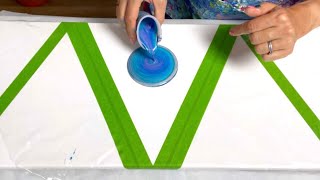 Learn 7 Fluid Art Techniques In 1 Painting  GREAT FOR BEGINNERS  acrylic paint pouring [upl. by Liagabba]