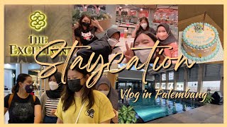 Staycation in Palembang with My Girls  Revia Nanda’s Best Friend Vlog [upl. by Elamef]