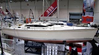 2014 Delphia 403 Sailing Yacht  Interior Deck Hull Walkaround  2014 Toronto Boat Show [upl. by Singleton]