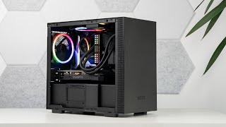 PC hoài cổ sử dụng case NZXT H210 rất gọn và đẹp [upl. by Latsyrd]