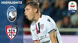 Atalanta 01 Cagliari  Barellas Superb Free Kick Wins the Match  Serie A [upl. by Gilges]