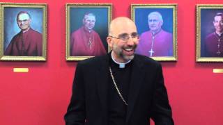 News conference announcing Fr John Doerfler as bishopelect of the Diocese of Marquette [upl. by Liatris]