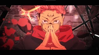 Sukuna fight Mahoraga Shikigami Jujutsu kaisen Shibuya arc [upl. by Yntruoc]