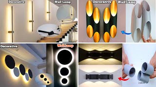 Top 4 Amazing Wall Light Decoration Ideas  CreativeBest Ideas Antique amp Unique Wall Lamp 2023 [upl. by Arehahs]