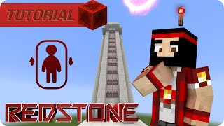 TUTORIAL REDSTONE  ASCENSOR AUTOMÁTICO DE SUBIDA 18 [upl. by Earehs]