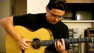 With or Without You  U2  Fingerstyle Guitar Solo [upl. by Anoerb]