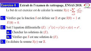 Exercice 3 Fonctions usuelles 00747 [upl. by Dlonra]