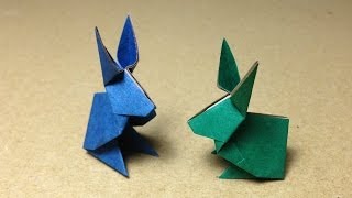 How to make an Origami Rabbit [upl. by Nevarc]