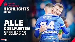 ALLE DOELPUNTEN ⚽💥 Jupiler Pro League Highlights GD19 [upl. by Tara]