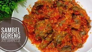 Resep Sambel Goreng Ati Ampela  Resep Balado Ati Ampela  Masakan Sederhana Sehari Hari [upl. by Aniratak481]