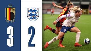 Belgium 32 England  Lionesses Defeated In Belgium  Highlights [upl. by Salim950]