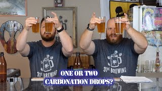 Home brewing 1 or 2 carbonation drops Small Batch Jester Maris Otter Tasting 1 [upl. by Atnoid]