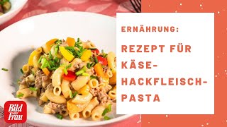 Leckere Pasta mit KäseHackfleischSoße  BILD der FRAU [upl. by Mccallum821]