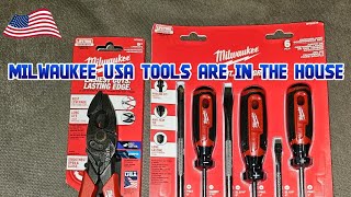 The new Milwaukee made in the USA 🇺🇸 tools are in the den check the review on the new hand tools [upl. by Noami686]