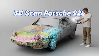 3D Scan des Porsche 928 Art Car der BANZAI Collection  Digitaler Zwilling [upl. by Entsirhc865]