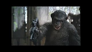 Koba Kills Humans Scene  Dawn of the Planet of the Apes 2014LOWI [upl. by Saucy342]