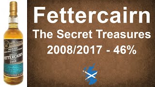 Fettercairn The Secret Treasures 20082017 Single Malt Scotch Whisky Review from WhiskyJason [upl. by Ahsinauq]