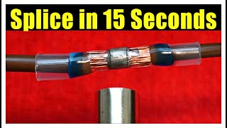 How to Splice Wires Quickly and Correctly [upl. by Valina]