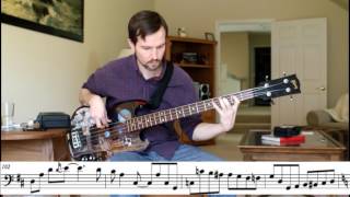 Elton John  Amoreena  Bass Transcription [upl. by Athalie]