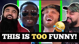 Michael Blacksons ROAST On Logan Paul WE CANT STOP LAUGHING  REACTION [upl. by Hippel485]