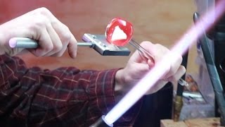 Glass Blowing YTube Pendant  Glass Science [upl. by Mendelsohn262]