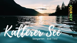 Kalterer See  Süd Tirol  Seegarten  Kleiner Überblick 60FpS [upl. by Aeht]