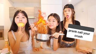 SPICY RAMEN TRUTH OR DARE CHALLENGE juicy questions [upl. by Nalepka]