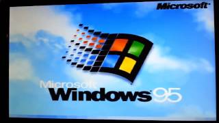 Windows 95 startup and shutdown [upl. by Ami763]