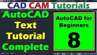 AutoCAD Text Settings  AutoCAD Text Style  AutoCAD Mtext Editor  Single Line Text  Font Size [upl. by Alfy]